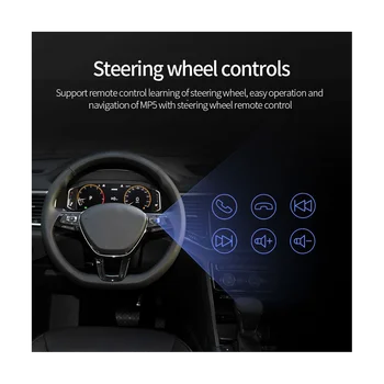 9002 Автомобильный MP5 плеер GPS Навигация Автомобильный Радиоприемник Заднего Хода Видео Аудио Плеер для Volkswagen