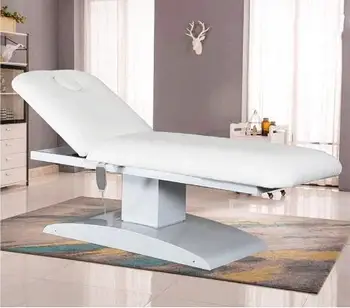 Высококачественная Электрическая Косметическая Кровать Spa Beauty Furniture Massae Table Кровать Для Лица