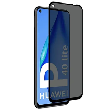 Защита экрана из закаленного Стекла Privacy Подходит для Huawei P40 Lite P30 P20 P10 Plus Nova 5i NVOA 4E NVOA 3E с полным покрытием
