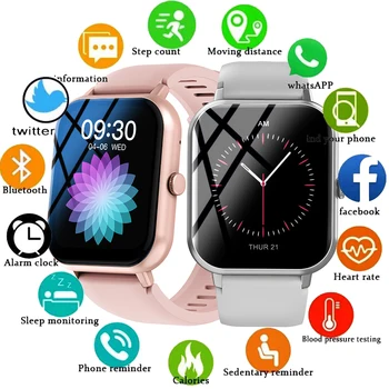 2023 смарт-часы с Bluetooth-вызовом для женщин, спортивные смарт-часы для фитнеса с полным сенсорным экраном, GPS-отслеживание, водонепроницаемые умные часы для мужчин