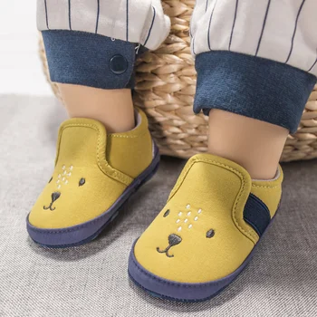 Новейшая обувь для маленьких мальчиков и девочек, Хлопковая мягкая подошва, без застежки, Детская кроватка, Первые ходунки, Кроссовки, Детская обувь