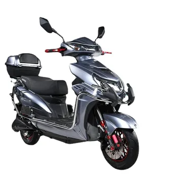 Электрический мотоцикл с литиевой батареей 72 В, электромобиль 2000/3000 Вт высокой мощности с багажником для взрослых, бытовой