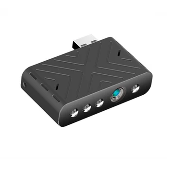 1 шт. Беспроводная USB видеокамера ночного видения с обнаружением движения, IP-Видеомагнитофон, Wifi мини-камера