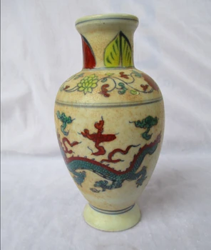 Украшение дома Высококачественная китайская Антикварная фарфоровая ваза династии Мин the Chenghua/Классические керамические вазы 02