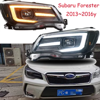 Тайваньский автомобильный бампер Головного света для фар Subaru Forester 2013 ~ 2017y автомобильные аксессуары Forester фары противотуманные фары