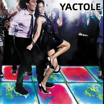 YACTOLE 500*500*70 мм Эффект потока жидкости светодиодные плитки для танцпола полноцветное зеркало портативное светодиодное освещение сцены DJ сценический концертный бар