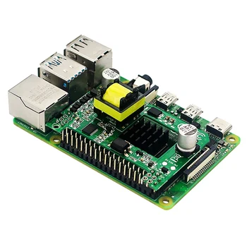 для модуля Raspberry Pi 4B POE Питание по Ethernet Коммутаторы стандарта IEEE 802.3Af POE Hat для Raspberry Pi 4 Модель B/3B +