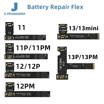 JCID Original Battery Repair Flex Для iPhone 11 12 13 14 Pro Max Mini JC V1S V1SE Замена внешнего гибкого кабеля аккумулятора