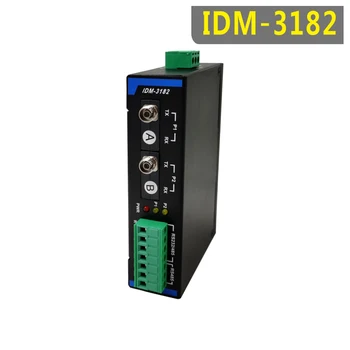 IDM-3182-FC1 Кольцевой сетевой Оптический Приемопередатчик с последовательным Портом RS485, Оптоволоконный Самовосстанавливающийся Преобразователь, приемопередатчик RS232