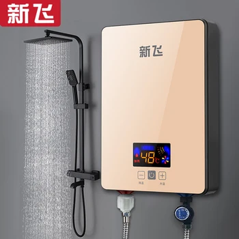 Xinfei мгновенный электрический водонагреватель постоянной температуры бытовая ванна душ небольшой нагреватель мгновенного нагрева водонагреватель