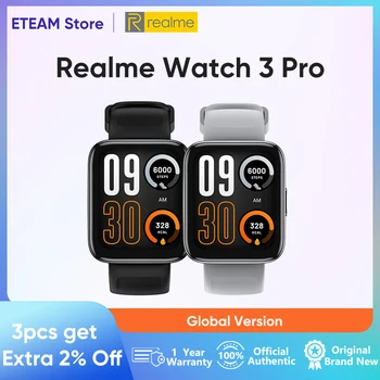 Глобальная версия Realme Watch 3 Pro Смарт-часы 1,78 