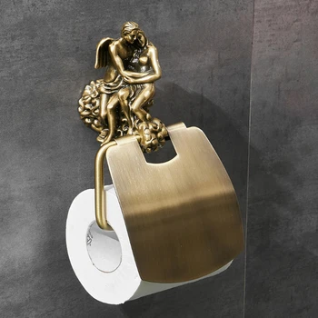 Серия Romantic MB-0819B Бронзовый Настенный Держатель для Туалетной бумаги в ванной комнате