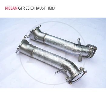 Водосточная труба HMD для Nissan GTR35 Автомобильные аксессуары с коллектором каталитического нейтрализатора Автоматическая модификация прокладки выпускного коллектора