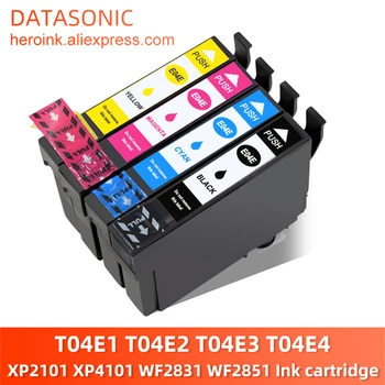 T04E1 T04E2 T04E3 T04E4 совместимый чернильный картридж с красящими чернилами для Epson Expression Home XP2101 XP4101 WorkForce WF-2831 WF-2851