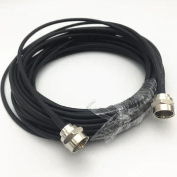 RG174 радиочастотный коаксиальный кабель с разъемом F от мужчины к мужчине, телеприставка, цифровой кабель для передачи сигнала, проводка