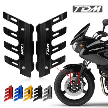 Для YAMAHA TDM 900 850 TDM850 TDM900 Аксессуары для мотоциклов с ЧПУ Брызговик Боковой Защитный Блок Переднее Крыло Защита От Падения Слайдер