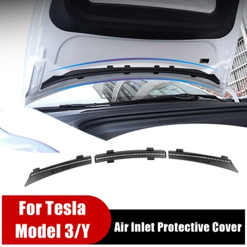 Уплотнительная прокладка капота, Передняя крышка шасси, Защитная крышка Воздухозаборника, прокладка для воды Для Tesla Model 3 Y, 1 Комплект Аксессуаров для модификации