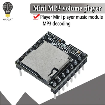 Модуль Мини MP3-плеера TF Карта U Диск Мини MP3-плеер Аудио Голосовой Модуль Плата Для Arduino DF Play Оптом