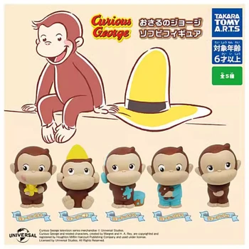 Подлинные Капсульные игрушки TAKARA TOMY A.R.T.S, Милые фигурки Каваи Джорджа, кукольная модель, Украшение рабочего стола, подарки для детей