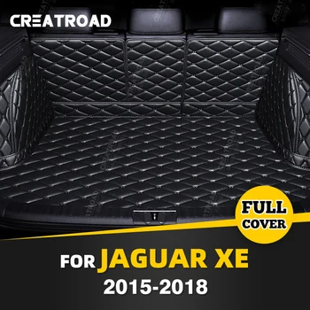 Автоматический Коврик для багажника с полным покрытием для Jaguar XE 2015-2018 17 16, Автомобильный коврик для багажника, Аксессуары для защиты салона грузового лайнера