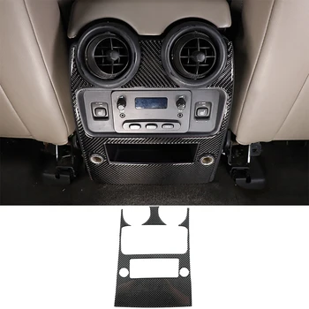 Для Hummer H2 2003-2007, Автомобильная задняя панель для выпуска воздуха, Декоративная наклейка, Аксессуары для интерьера из мягкого углеродного волокна