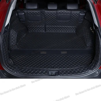 lsrtw2017 кожаный коврик для багажника автомобиля Toyota rav4 2019 2020 xa50 грузовой лайнер аксессуары для багажника ковер задний 2021 напольное сиденье