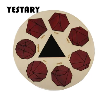 YESTARY Disc 3D Деревянная Игрушка-Головоломка Brain Tease Jigsaw Puzzle Игрушка Настольные Игры Высокой Сложности Невозможная Игрушка-Головоломка Для Подарка Взрослым