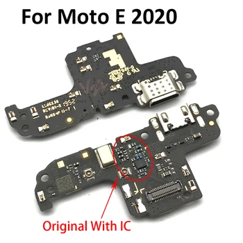 10 шт. док-разъем Micro USB зарядное устройство Порт зарядки Гибкий кабель Плата с микро для Motorola Moto E2020 Запасные части