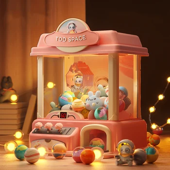 Кукольная Машинка с монетоприемником, Игровая Мини-Машинка для ловли Когтей, Куклы Maquina dulces, Детские интерактивные игрушки, подарки на День Рождения
