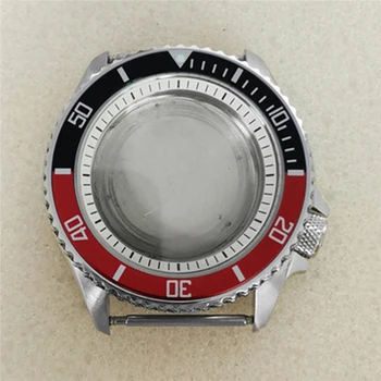 Модный корпус для часов Белое внутреннее кольцо Алюминиевый ободок для часов NH35/NH36/4R Модификация часового механизма