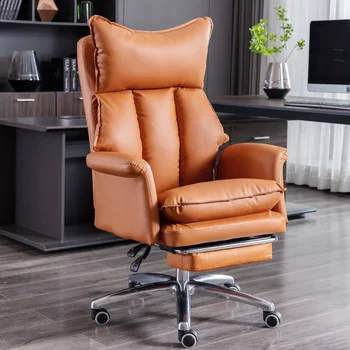 Роскошное Офисное Кресло с высокой Поддержкой шеи, Эргономичная Дизайнерская подушка, Офисное кресло, Игровое кресло С откидной спинкой, Мебель для гостиной