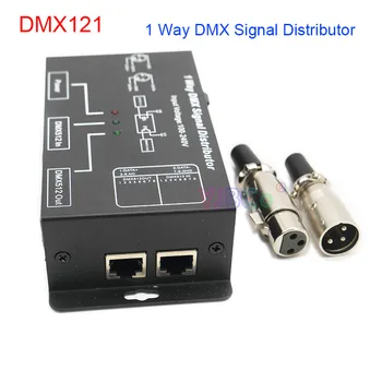 Dmx LED Lights Strip Controller 512, распределитель сигнала Dmx Светодиодный усилитель-разветвитель DMX121 Повторитель сигнала для контроллеров DMX