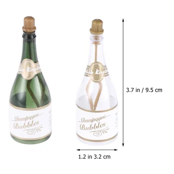 10 шт. Бутылок для шампанского для Свадебного декора, Пустые Бутылки для Шампанского, Игрушки