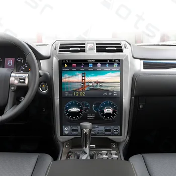 Для Lexus GX400 GX460 2010-2018 Android Автомобильный DVD GPS Навигация Автомобильный Радио Мультимедийный Плеер 4G LTE Авто Стерео Tesla Большой Экран