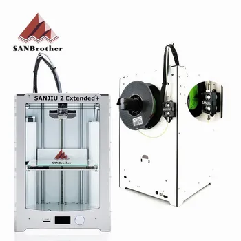 SANBrother 2 Extended + 3D-принтер 2018, новейший комплект DIY, совместимый с UM2 + Extended + Включает все детали высшего качества
