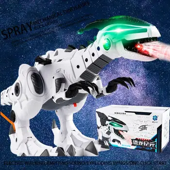 Испытайте острые ощущения доисторических времен с механической электрической игрушкой-динозавром Spray - вашей идеальной игрушкой для моделирования животных