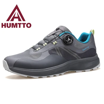 Уличная походная обувь HUMTTO, мужская легкая нескользящая походная обувь, женские кроссовки для ходьбы, спортивная повседневная обувь на щиколотке
