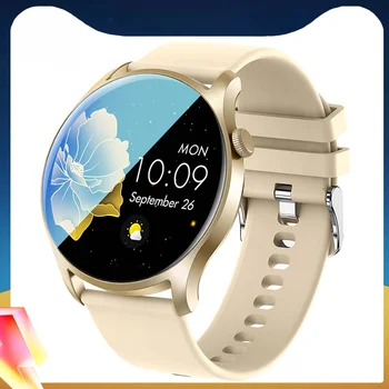 2023 Смарт-часы Bluetooth с сенсорным экраном, монитор сердечного ритма, спортивный фитнес-трекер, водонепроницаемые смарт-часы для Android IOS