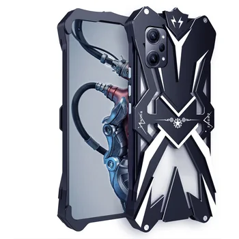 Оригинальные Чехлы Для мобильных Телефонов Zimon Luxury Thor Heavy Duty Armor Metal Aluminum Для Oppo K7x K9x K10x K10 Pro Cover Cases