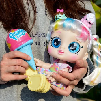 Loled Original Kindi Детская кукла, Игрушечная фигурка, модель, кукла-мороженое, может петь для детей, Зефирная девочка, подарок-сюрприз на День рождения