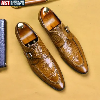 Роскошные модельные туфли, мужские итальянские Оксфорды из натуральной кожи с закругленными концами, мужские деловые свадебные туфли с перфорацией типа 