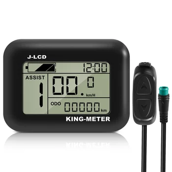 J-ЖК-дисплей KING-METER, приборный монитор для электровелосипеда, Панель запасных частей для электронного спидера Bafang LED TFT Kit