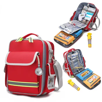 Водонепроницаемая Противопожарная сумка для предотвращения стихийных бедствий, Многофункциональная Портативная Автомобильная Медицинская сумка для дома, дорожный набор