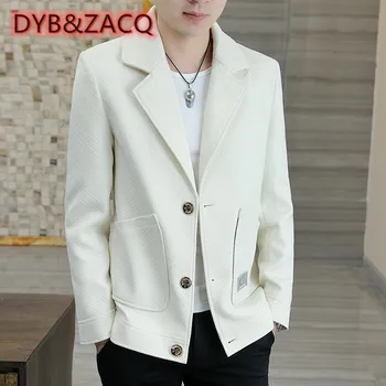 DYB & ZACQ, бутик 223, Весенний Новый мужской весенне-осенний костюм, Повседневное мужское пальто для зрелых 4XL 5XL