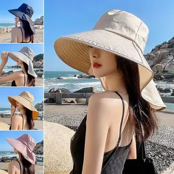 Мужская Женская дышащая солнцезащитная повседневная солнцезащитная кепка Панама Рыбацкая кепка