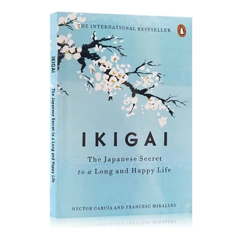 Икигай Японский секрет долгой и счастливой жизни Японская Философия жизни Вдохновляющая Книга Английское издание