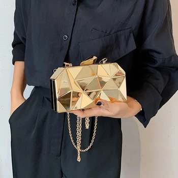 Женская модная сумка-клатч из разноцветной кожи и металла для дам, вечерние сумки для вечеринок, свадебных покупок, свадебные дизайнерские сумки для новобрачных