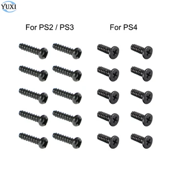 YuXi 20 шт. Винты Замена для Sony для PlayStation 4 PS4 DS4 Pro Комплект винтов для тонкого контроллера для PS3 PS2