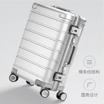 CARRYLOVE, высокое качество, модный 20-дюймовый Размер, 100% Алюминиево-магниевый XM90, Спиннер для багажа на колесиках, Брендовый дорожный чемодан