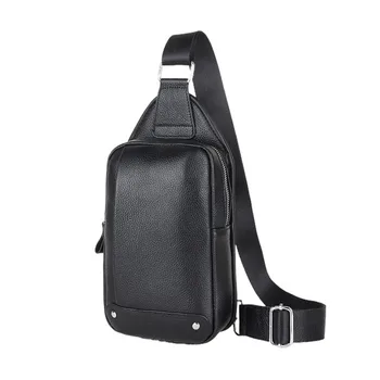 AETOO Новая уличная мужская сумка через плечо из воловьей кожи, модная сумка на одно плечо, корейская версия, поясная сумка для отдыха